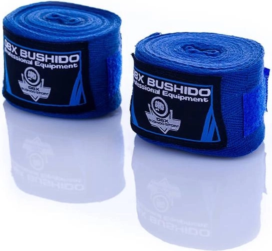 Bandes de boxe DBX BUSHIDO noires 4 m