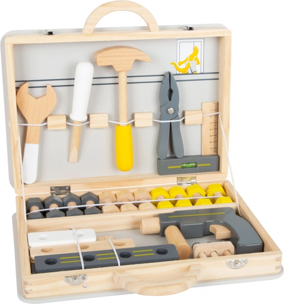 Wooden Tool Case Miniwob for Children