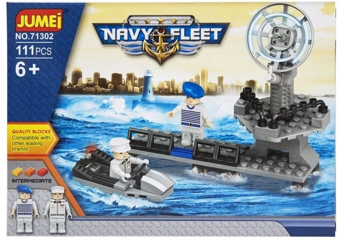 Bausatz Jumei Navy Fleet – Marine 111 Teile, 25 × 18 cm - 1 Stück