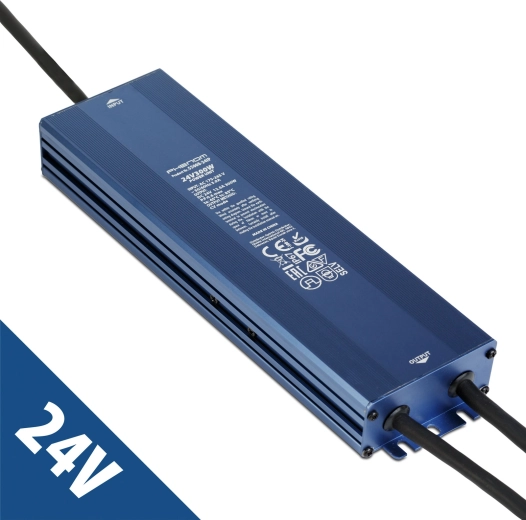 Stabilized switching power supply 24 V DC 300 W IP67