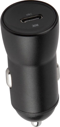 Maxlife car charger USB‑C 20 W with fast charging PD/QC, black