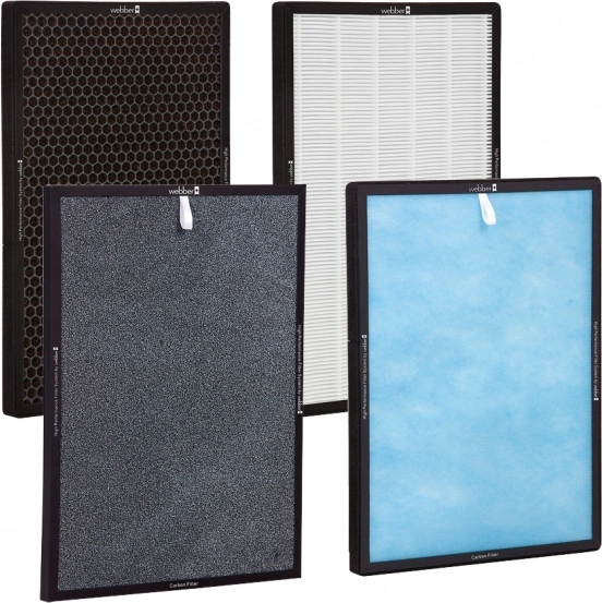 Ensemble de filtres pour purificateur d’air WEBBER AP9405 / AP9405B