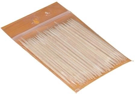 Round double-sided wooden toothpicks 100 pcs