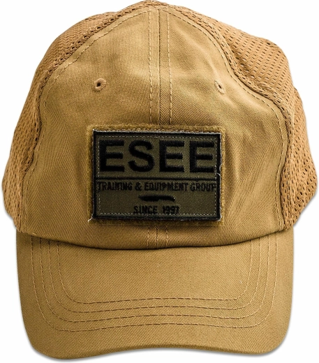 ESEE Adventure Cap baseball cap coyote brown