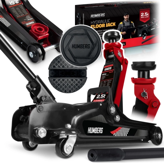 Low-profile hydraulic floor jack 2.5 t HUMBERG HM-380