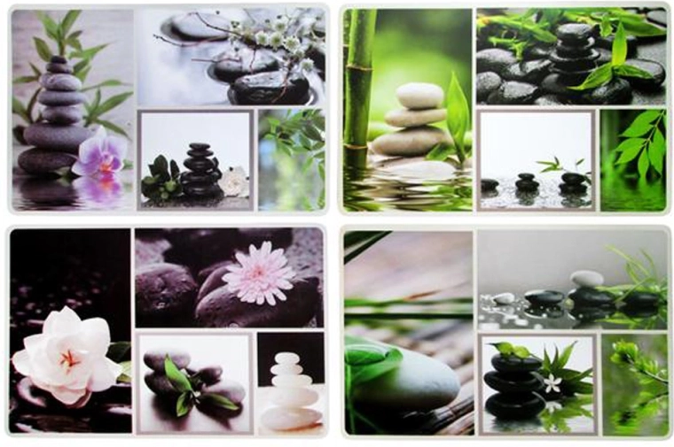 TORO plastic placemat garden, 28.5 × 44 cm, mix of designs