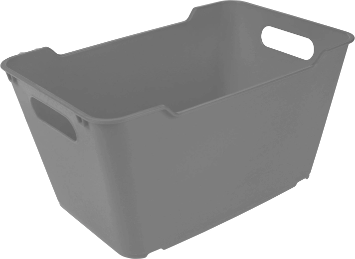 Opbergbox Lotta 6 l in Scandinavisch grijs