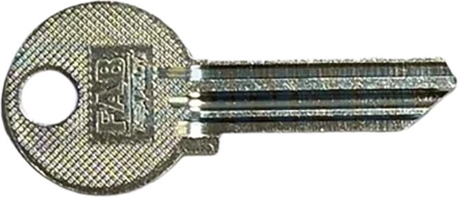 R14 Nickel Key Blank