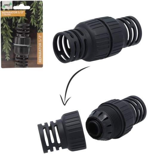 1/2" Repair Connector with Protection for Garden Hoses