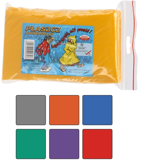 Universele waterdichte regenponcho met capuchon
