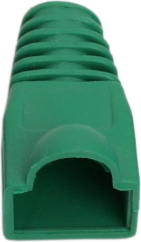 Groene kabelknikbescherming voor 8P8C-connector