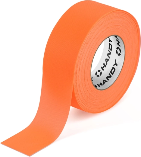 Ruban de balisage fluorescent orange 75 m × 25 mm