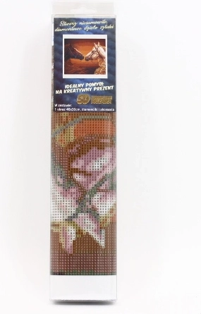 Kit de peinture diamant - cheval brun et blanc