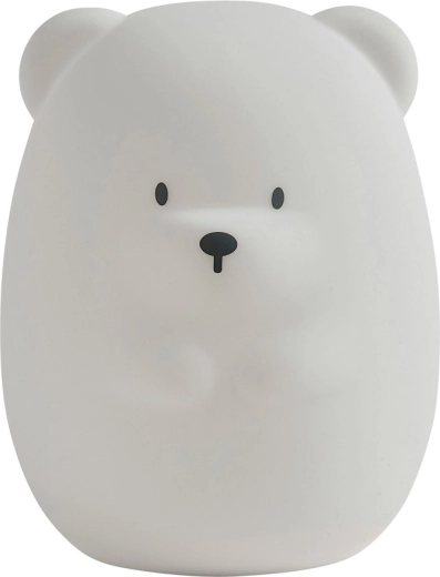 Nattou Nacht-LED-Licht aus Silikon – Bär 16 cm