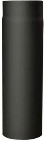 Tuyau de fumée avec ouverture 120 mm, longueur 250 mm, noir