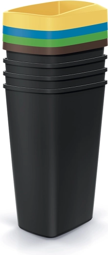 Compacta Drop Set Waste Bin – set of 4×45 l for waste sorting