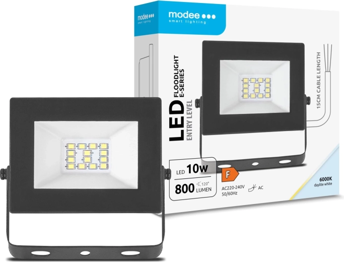 Modee LED-Strahler E‑series Slim 10 W, 120°, 800 lm, kaltweiß