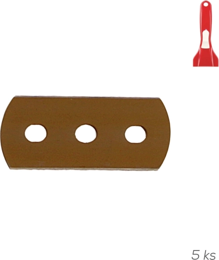 Ersatzklingen für Schaber (Set 5 Stk.)