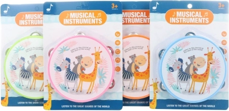 Tambourine with Animals 16 cm