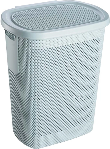 Wasmand voor vuile was 58 l blauw plastic