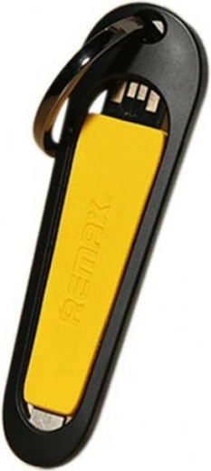 Remax RC-024i short Lightning keychain cable 8 cm, yellow