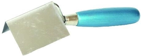 FESTA Stainless Steel Corner Finishing Trowel 80 × 60 × 60 mm