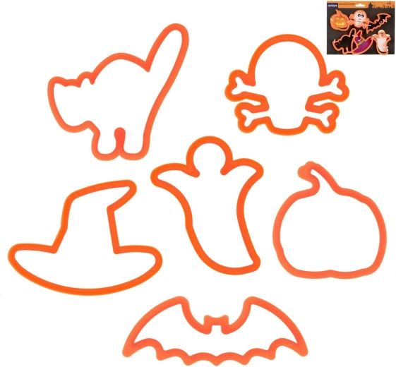 Emporte-pièces en plastique Orion pour Halloween - 6 pièces