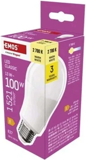 Ampoule LED Classic A60 E27 13 W 1521 lm blanc chaud