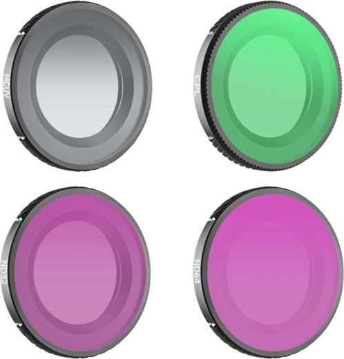 Sunnylife ensemble de filtres MCUV, CPL, ND32 et ND64 pour DJI Osmo Nano (4 pièces)