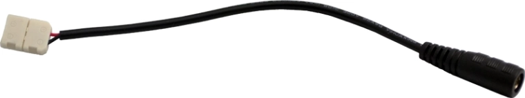 Solight Stromanschluss-Steckverbinder mit Buchse 5,5 × 2,1 mm für LED-Streifen 10 mm – 1 Stück