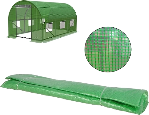 Reinforced film for garden tunnel 3 × 2 × 2 m, PE 140 g/m² with UV4