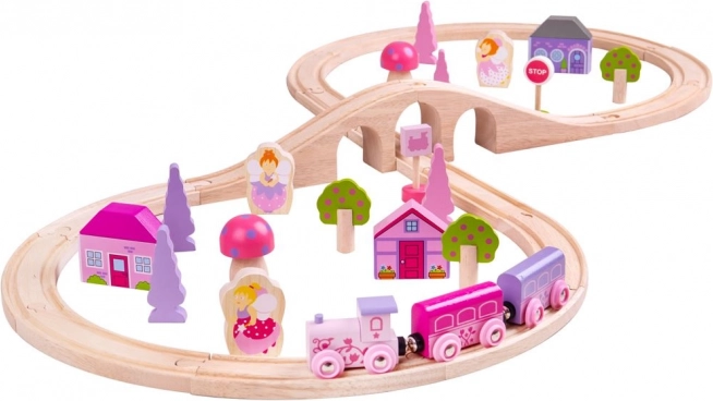Houten Prinsessen Achtbaan van Bigjigs Rail