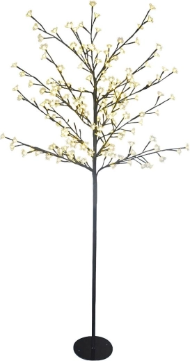 Arbre LED de Noël de 150 cm avec 150 LED blanc chaud