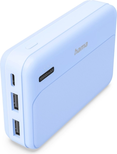 Hama Power Pack Pocket 10 Power Bank 10,000 mAh blue
