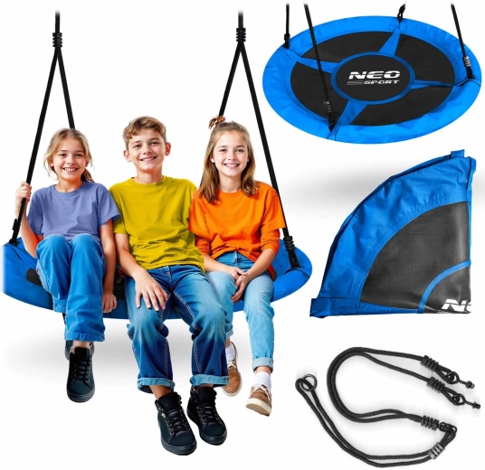 Neo-Sport ronde schommel ooievaarsnest Swingo 115 cm