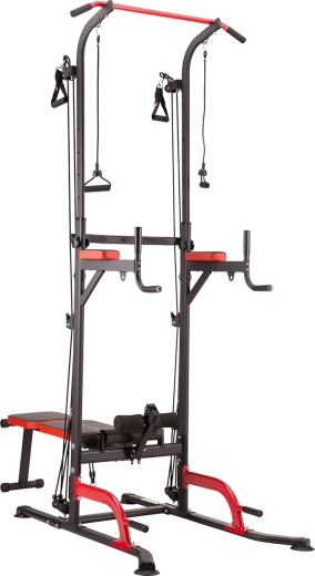 Multifunctionele dipstation met bank HMS