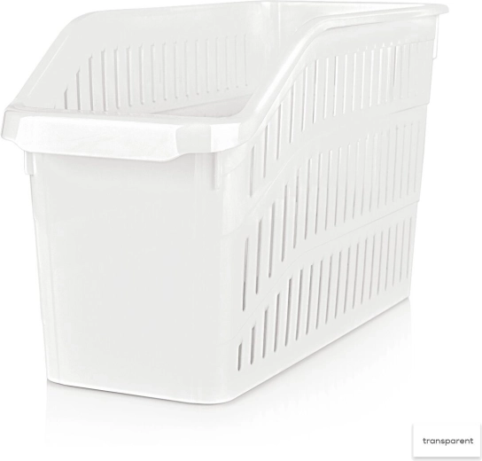 Kunststoff-Aufbewahrungskorb/Organizer Tina 13 × 30 × 17 cm, Farbmix