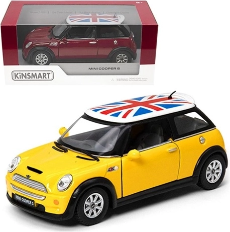 Sticker voor MINI Cooper S met Brits vlagmotief