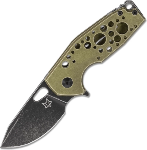 Opvouwbaar mes FOX Knives Suru aluminium groen 6 cm