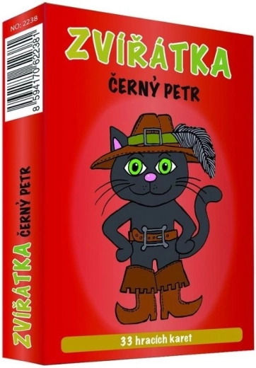 Kaartspel Zwarte Piet – Dieren