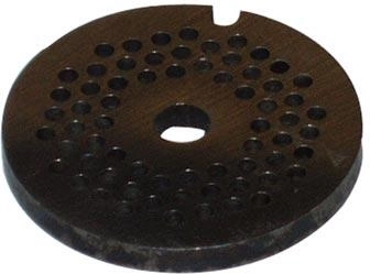 Maalplaat voor vleesmolen nr. 10/10, diameter 69,5 mm, gat 10 mm