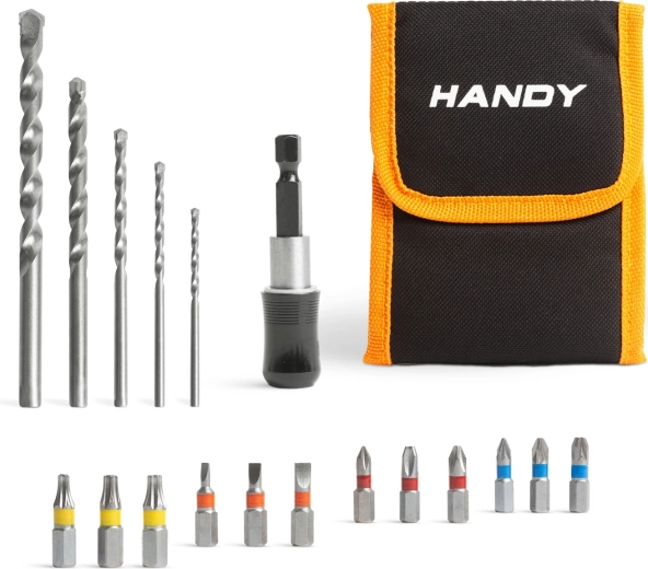 Kit de forets et embouts Handy, 18 pièces