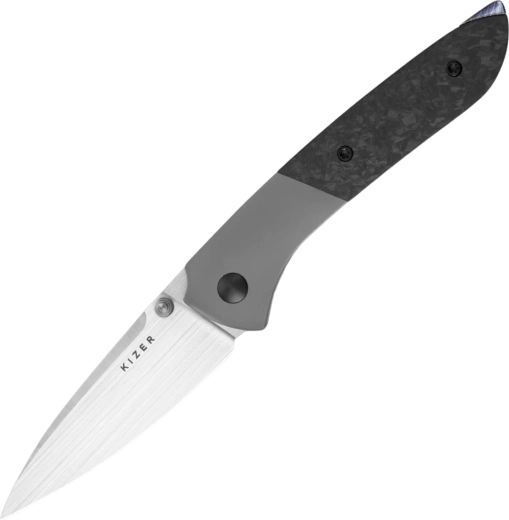 Kizer Spitfire S35VN titanium en koolstofvezel
