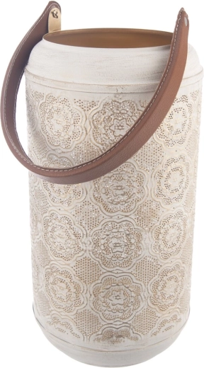 Kandelaar Mandala beige-goud 27 cm