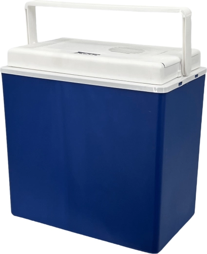 Electric car cooler 24 l KAMAI ICEGO, 12/230 V, blue