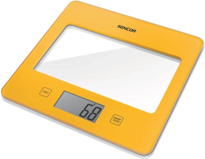 Keukenweegschaal SENCOR SKS 5036YL geel