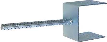 Ground anchor post base 120 × 100 mm PROFI