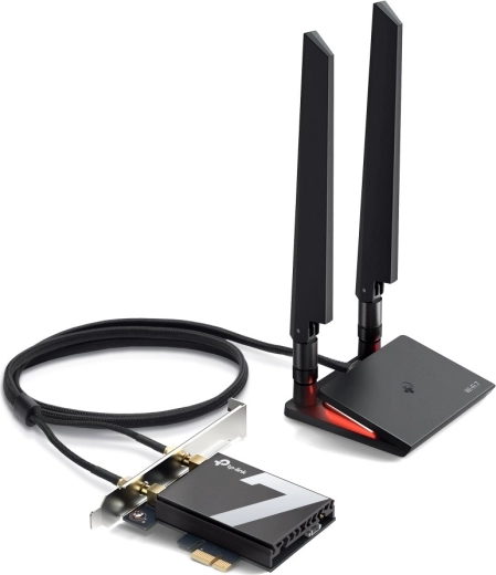 Adaptateur PCIe TP-Link Archer TBE550E Wi‑Fi 7 tri-bande et Bluetooth 5.4