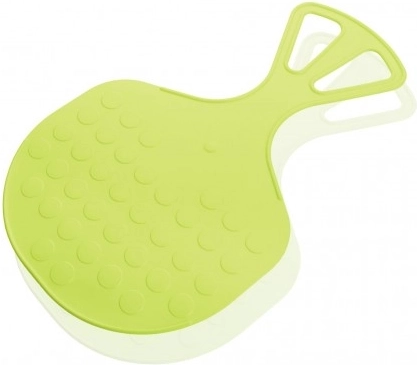 Glijschotel Mrazík plastic 58 × 35 cm – Limoengroen