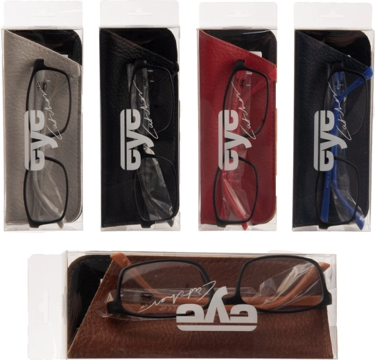 Dioptrische Lesebrille, Mix aus 5 Designs, +1,0 bis +3,0